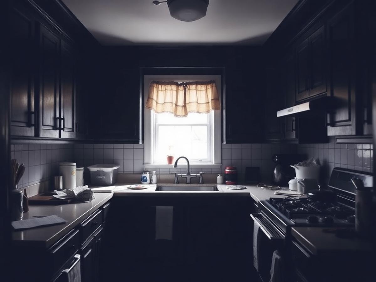 Before — Navy island luxury kitchen remodel in Fort Lauderdale